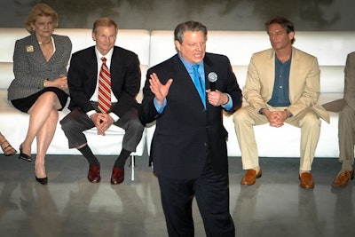 Al Gore at The Temple House