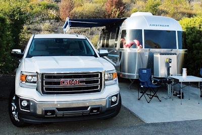 A big part of the campaign was allowing editors to test drive the new truck’s towing capabilities.