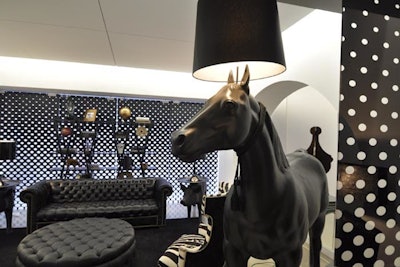 A favorite of set designers in NYC and LA, the Horse lamp adds a unique look to any scene.
