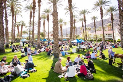 Similarly, for the TED Conference's simulcast event, TEDActive, held in the Southern California desert last year, about 700 guests gathered for a picnic lunch. The conversation-facilitating twist was that picnic baskets were available not for individuals, but for groups of seven—so each person had to meet six new attendees with whom to eat and talk.