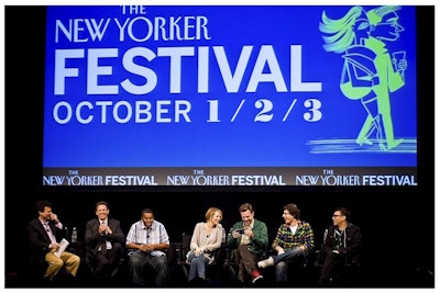 Cast of SNL at New Yorker Festival