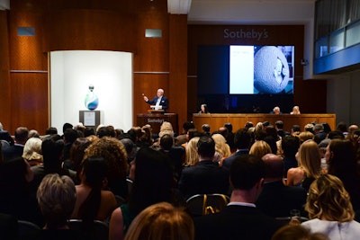 A select group of eggs were sold during a live auction, produced by HL: Creative, on April 22 at Sotheby’s. Bidders raised $1.6 million, with all proceeds benefiting two charities—Studio in a School and Elephant Family.