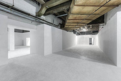 Studio IV: A clean, white-box of studios allow for the imagination to run freely