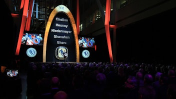 6. Hockey Hall of Fame Induction Ceremony