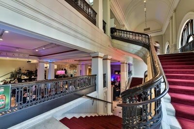 Interior of Carnegie Library at Mt. Vernon Square