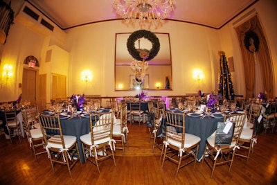 Holiday dinner in the Grand Ballroom