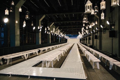 Chelsea Market Passage fashion show