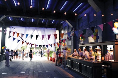 Chelsea Market Passage summer party