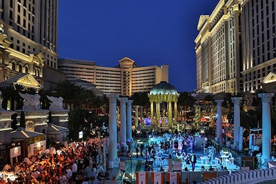 The grand tasting drew 2,500 guests to Caesars Palace.