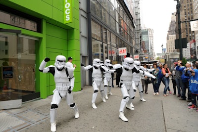 Stormtroopers Dancing At Crocs 34th