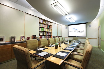Seaport features flexible function rooms, ideal for large conferences or small meetings