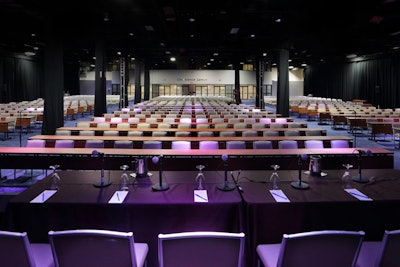 Conferences for thousands can be easily accommodated