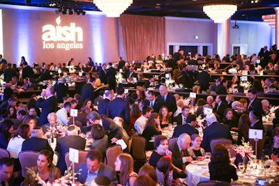 The Aish LA annual banquet at the Beverly Hilton Hotel, Beverly Hills, California