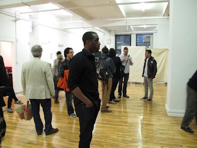 Networking event for photographers, designers, models and make up artists at Adelante Studios.