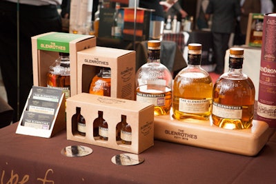 Cask's 'On The Rocks' scotch tasting and cigar smoking lounge event at the SLS Hotel