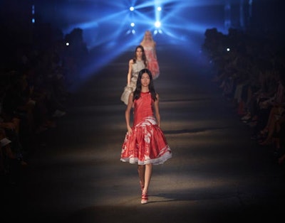 Prabal Gurung fashion show (Concept & design by Villa Eugenie)