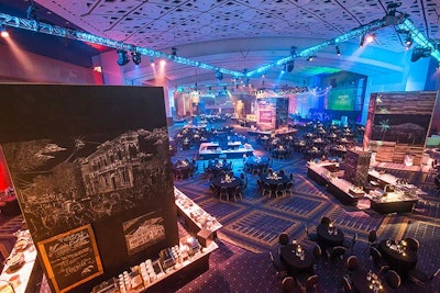 The event's footprint grew from a 28,000-square-foot hotel ballroom in 2013 to the 43,000-square-foot space at the convention center.