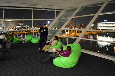 Groups are using the alcoves at the David L. Lawrence Convention Center in Pittsburgh for small meetings.