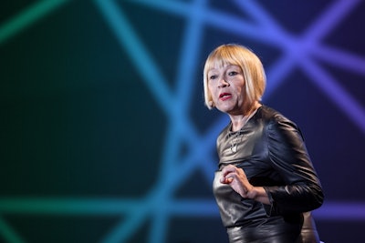Cindy Gallop, founder of the site Make Love Not Porn, gave a popular talk that included some graphic and racy aspects. But the tweets about it focused instead on business concepts.
