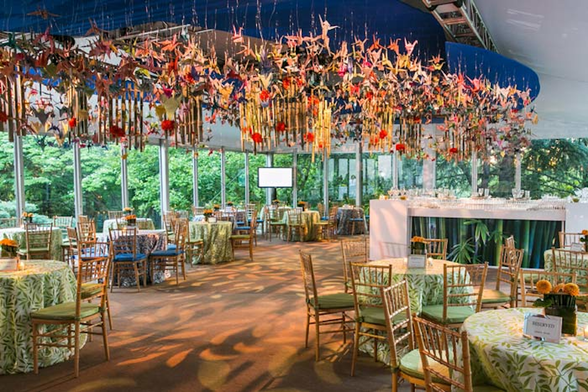 See 1 000 Paper Cranes At Washington S Opera Ball Bizbash