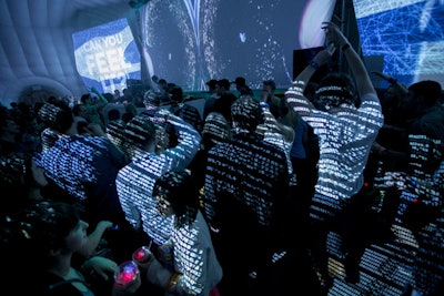 Data from wristbands at Pepsi’s SXSW party let organizers adjust the environment in real time.