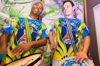 At an event in March celebrating Carnaval in Rio de Janeiro, SushiSamba Coral Gables in Florida hosted entertainers including traditional Brazilian batucada drummers. The restaurant also aired a live satellite feed of Brazilian Carnival.