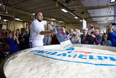 World’s Largest Cheesecake