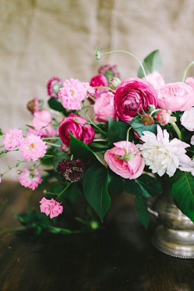 Boston’s Krissy Price launched Pollen Floral Design last spring. Her arrangements for corporate events, fund-raisers, and weddings are inspired by the lush look of natural gardens. Services are available for travel throughout the New England area, including Cape Cod.