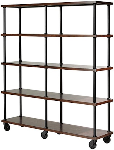 Double bookshelf, $250, available on the East Coast from RentQuest