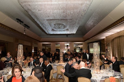 9. International Interior Design Association's 'Cool' Black-Tie Gala