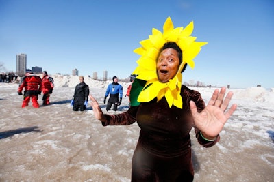 8. Law Enforcement Torch Run's Polar Plunge