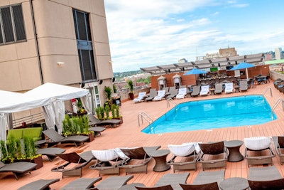 Colonnade Hotel’s Roof Top Pool