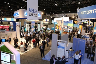 More than 250 partner companies exhibited at Sapphire Now, a 3 percent increase over 2013.