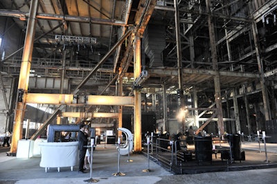 The Big Bang Bash and the Luminato Festival Yves Saint Laurent Opening Night Party took place in early June at the Hearn Generating Station. This marked the first time that the raw warehouse space has hosted an event.