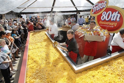 World's Largest Fritos Chili Pie