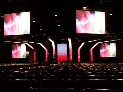 Multi display projection