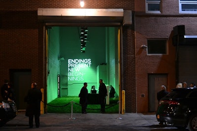 Coca-Cola EKOCYCLE Recycling Campaign, garage entrance