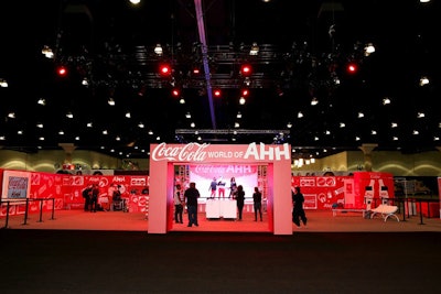 Fan Fest attendees had the opportunity to catch free performances by SoMo, Trevor Jackson, and other artists at Coca-Cola’s 'World of Ahh' station located on the convention room floor.