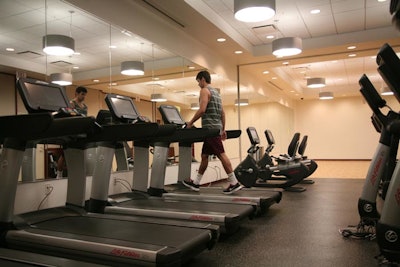 Fitness Center in Baumhart Hall