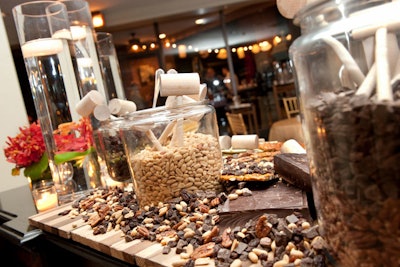 The Four Seasons Hotel Washington, D.C., serves blocks of peanut brittle that guests can break apart with hammers.