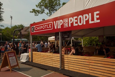 Chipotle at Pitchfork Music Festival