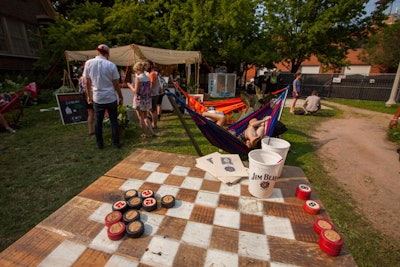 V.I.P. Area at Pitchfork Music Festival