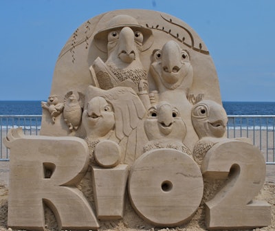 The Revere Beach Sand-Sculpting Festival