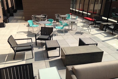 Jay Suites Rooftop comes fully furnished with a conference room that can hold up to 25 people.