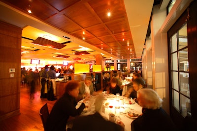 South City Kitchen Vinings’ main dining room