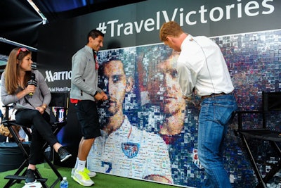 Marriott Celebrates U.S. Soccer's Fan Appreciation Day in New York