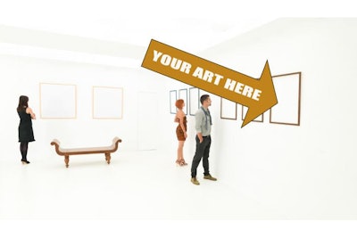 Showcase your art at Adelante Studios Gallery space.