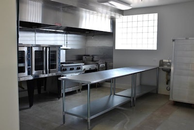 The Washbow kitchen