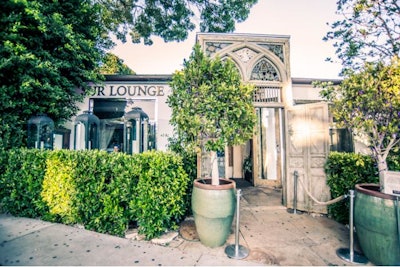 Sur has comfy indoor dining, a romantic patio, and a chic private room.