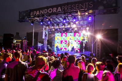 The evening's concert featured of-the-moment acts such as Iggy Azalea.